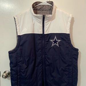 Reversible Dallas Cowboys vest